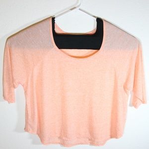 Victoria's Secret Coral Raglan Sleeve Swing Top